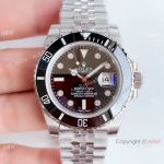 Swiss 3135 Rolex Submariner Jubilee 1:1 Clone Watch with Diamond Markers